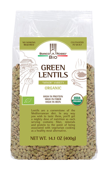 Green Lentils -minor variety (organic)