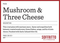 Mushroom And Three Cheese Online (Mahogany only)