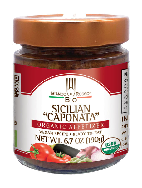Organic Sicilian Caponata Appetizer