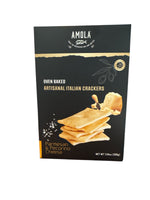 Cracker Parmesan & Pecorino  - Amola artisanal Italian crackers