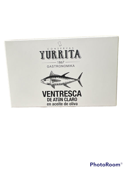 Yurrita "Ventresca" Yellowfin Tuna Belly in Olive Oil 111g can