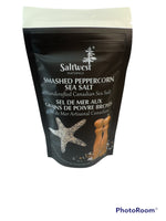 Smashed Peppercorn sea salt (Salt west)
