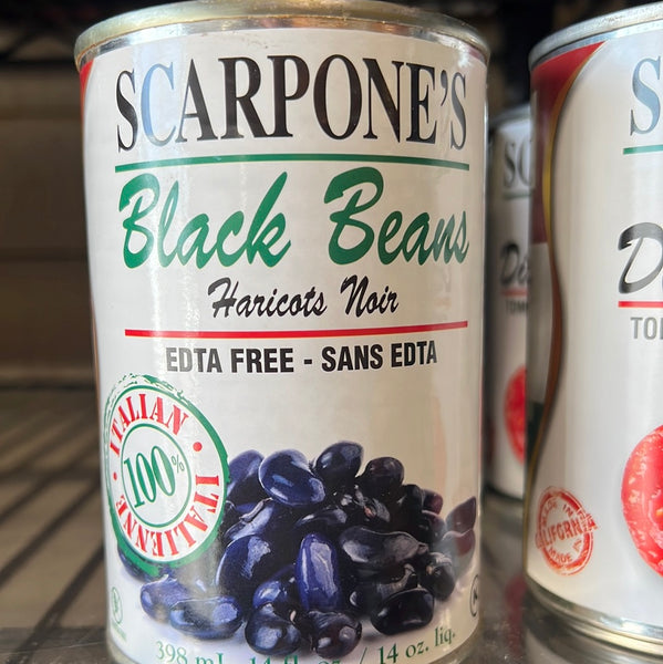 Scarpones black beans
