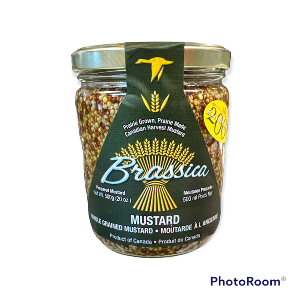 Brassica Mustard Whole Grain 250ml