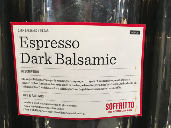 Espresso Balsamic Vinegar