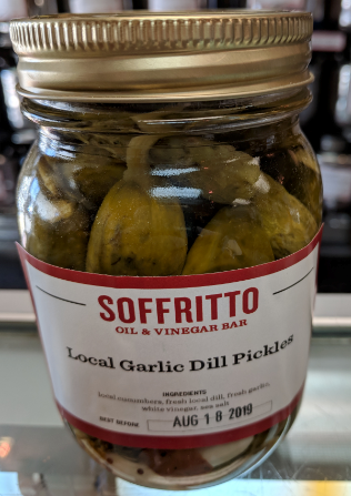 Local Garlic Dill Pickles